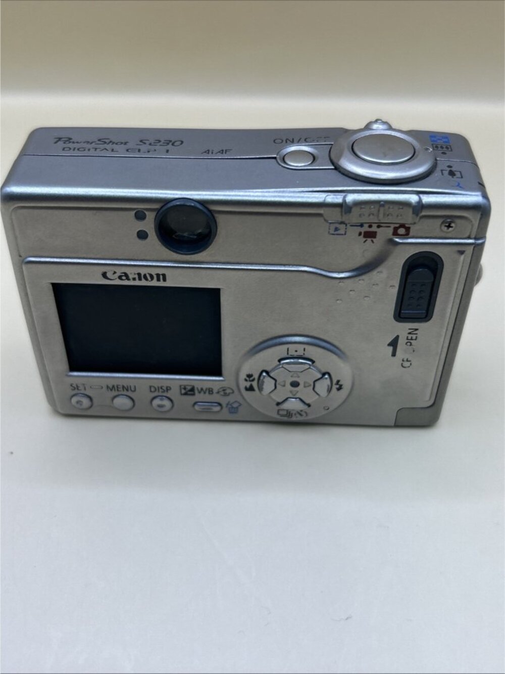 Canon PowerShot Digital ELPH S230 3.2MP Digital Camera Only No Battery✅ - Picture 6 of 6